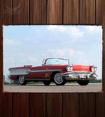 Металлическая табличка Pontiac Bonneville Custom Convertible (2567)